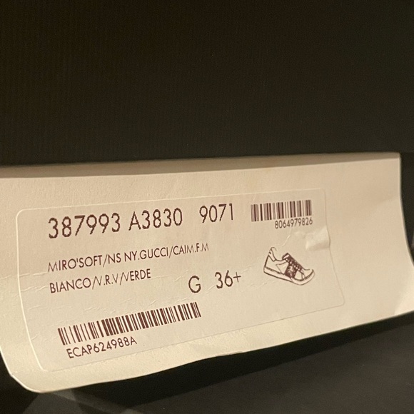 Gucci Sneakers Size 36 (fits women 7 1/2) - Picture 9 of 9